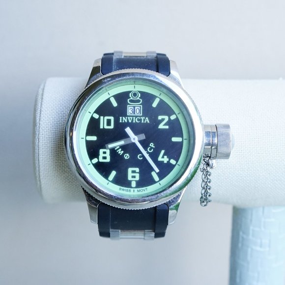 INVICTA 4342 Russian Diver Watch + NEW BATTERY - Picture 14 of 15